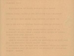 Primary view of object titled '[News Script: Helicopter]'.