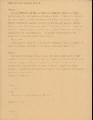 Primary view of object titled '[News Script: MidEast]'.