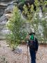 Thumbnail image of item number 1 in: '[Zachary Woolston hiking in Lost Maples]'.