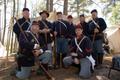 Photograph: [Echoes of History: Civil War Battalion Re-enactment at Hemphill's Pr…