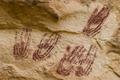 Primary view of [Ancient handprints of Fate Bell Shelter]