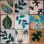 Thumbnail image of item number 1 in: '[Nature's Palette: Colorful Leaf-Inspired Tile Art]'.
