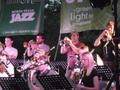Primary view of [Jazz students performing at festival]