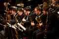 Photograph: [One O'Clock Lab Band saxophones perform at 51st Annual Fall Concert,…