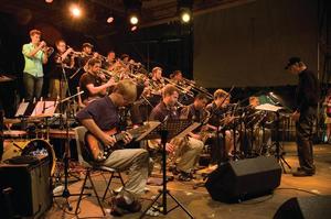 Primary view of object titled '[One O'Clock Lab Band performs at Umbria Jazz 2008, 2]'.