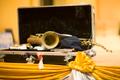 Photograph: [Saxophone at the 15th World Saxophone Congress]