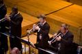 Primary view of [One O'Clock Lab Band trumpets perform at the 15th World Saxophone Congress, 6]