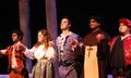 Photograph: ["Roméo et Juliette" actors hold hands during curtain call]