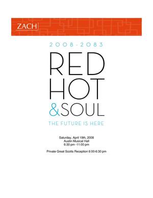Primary view of object titled '[Red, Hot & Soul Event Flyer and Photos]'.