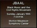 Primary view of [Chanel 5 news spot for the 12th annual Black Music and the Civil Rights Concert]