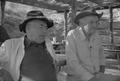 Thumbnail image of item number 1 in: '[Two older men at the Terlingua Chili Cook-Off, 2]'.