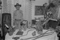 Photograph: [Willard Watson, "The Texas Kid", at his home, 1]