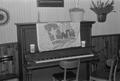 Photograph: [A piano at the home of Willard Watson, "The Texas Kid", 2]