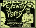 Poster: [Flyer: Subway Party featuring the Underground '83]