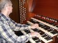 Thumbnail image of item number 1 in: '[Jesse Eschbach Playing the Opus 100 Organ]'.