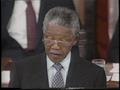 Video: [Nelson Mandela broadcast speech on anti-apartheid]