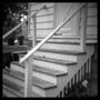 Photograph: [Back porch steps]