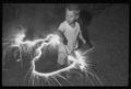 Photograph: [Jack with Sparklers 1, 1988]