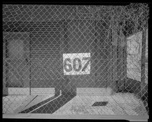 Primary view of object titled '[607 on Fence, 1990]'.