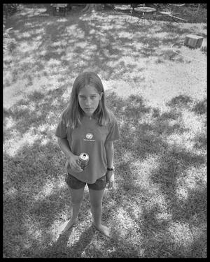 Primary view of object titled '[Kate in Yard, 2000]'.