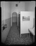 Photograph: [Nash Elementary Bathroom with Mirror, 2000]
