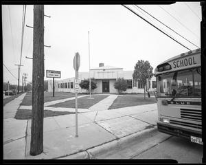 Primary view of object titled '[Sagamore Hill Bus Corner, 2000]'.