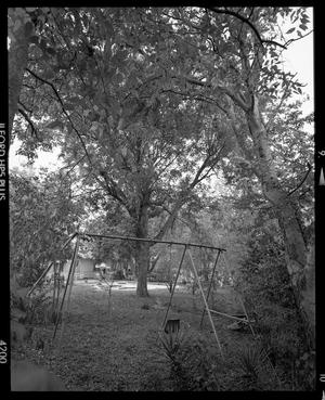Primary view of object titled '[Abandoned Swingset Pool, 2005]'.