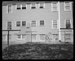 Photograph: [Clothesline Behind Apartments, 1985]