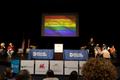 Photograph: [The stage for Queer History South]