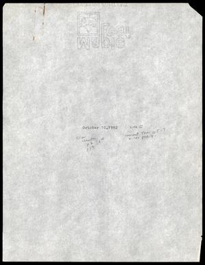 Primary view of object titled '[Transcript for an interview with Pedro J. Gonzalez, 6]'.