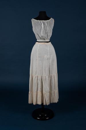 Primary view of object titled 'Cotton petticoat'.