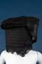 Thumbnail image of item number 3 in: 'Black linen bonnet'.