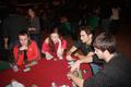 Primary view of [UNT Students at Red Poker Table]