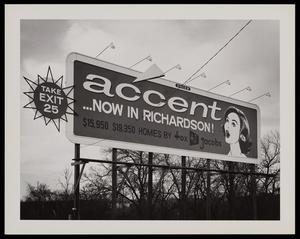 Primary view of object titled '[Accent billboard ad, 2]'.