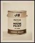 Photograph: [A can of Jones-Blair house paint]
