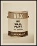 Photograph: [A can of Jones-Blair wall paint]
