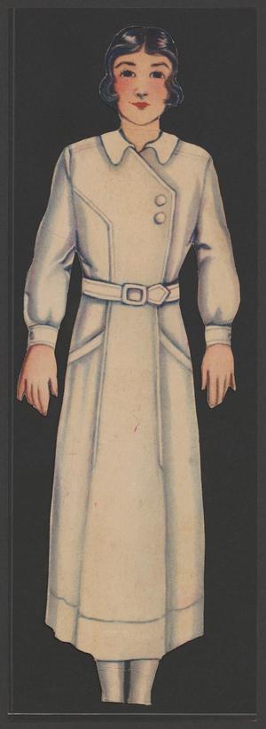 Primary view of object titled '[Children's nurse - the paper doll]'.