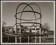 Photograph: [A set of monkey bars in a Chicago neighborhood]