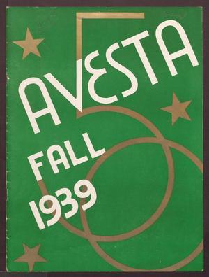 Primary view of object titled 'The Avesta, Volume 19, Number 1, Fall, 1939'.