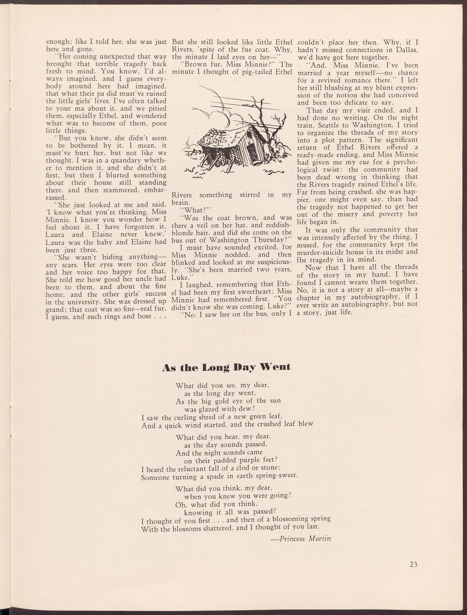 The Avesta, Volume 21, Number 2, Summer, 1942
                                                
                                                    23
                                                