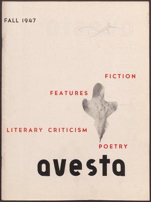 Primary view of object titled 'The Avesta, Fall, 1947'.
