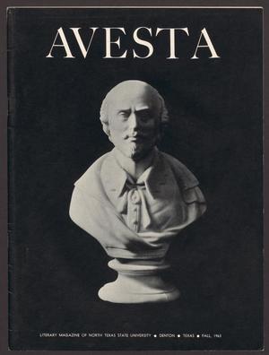 Primary view of object titled 'The Avesta, Volume 42, Number 1, Fall, 1963'.