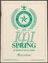 Book: University of North Texas Schedule of Classes: Spring 1991