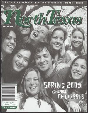 Primary view of object titled 'University of North Texas Schedule of Classes: Spring 2005'.