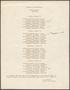 Primary view of North Texas State Teachers College Schedule of Examinations: First Semester 1934 - 1935