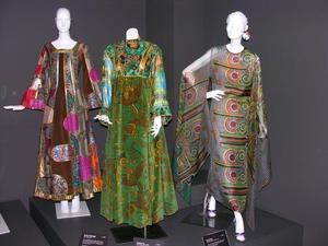 Primary view of object titled '[Giorgio di Sant'Angelo's dress and Pierre Cardin's, caftan]'.