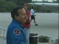 Video: [News Clip: NASA Astronauts and Team Emerge from Iconic Plane Amidst …