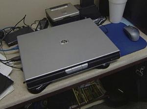 Primary view of [News Clip: Brazen Theft of Business Laptops at Park Plaza Fort Worth Offices, Office Manager Recounts Incident]