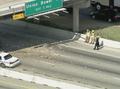Video: [News Clip: Surveying Traffic and Disrupted Highways from Above]