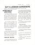 Thumbnail image of item number 1 in: 'Gay and Lesbian Gardeners, Volume 2, Number 1, January 1994'.